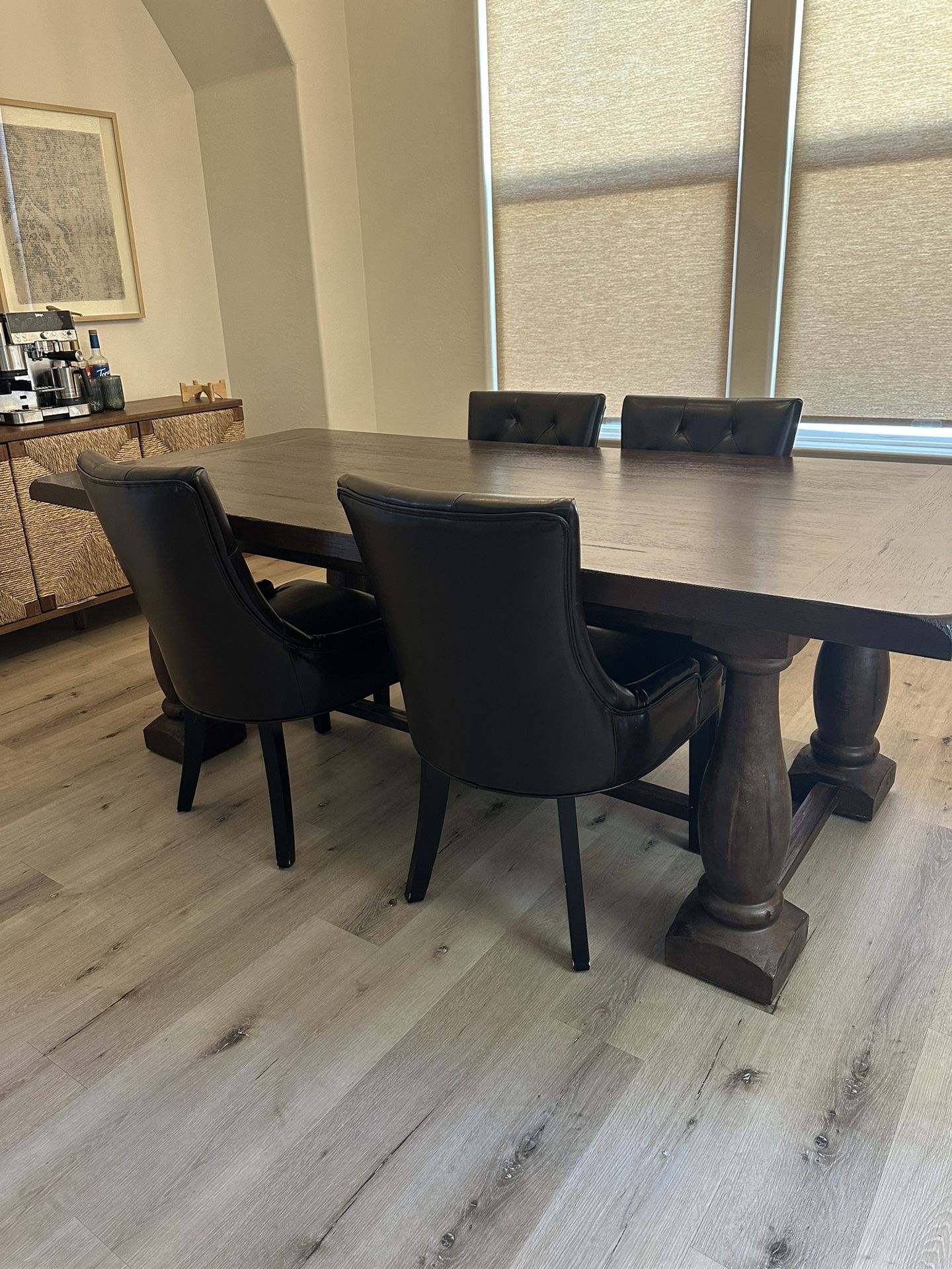 Dining table and Chairs
