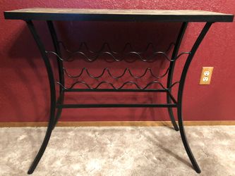 Wine Rack Table
