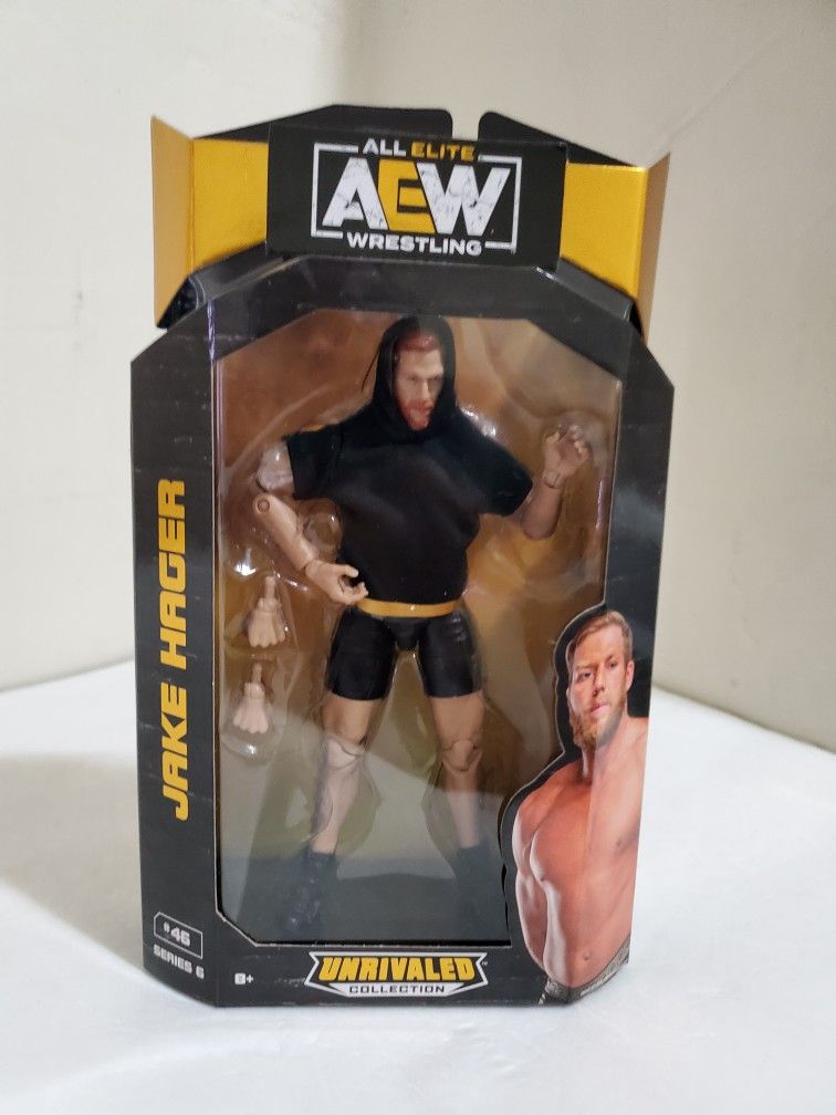 AEW Unrivaled Series 6 Jake Hager Action Figure - All Elite Wrestling Collectible