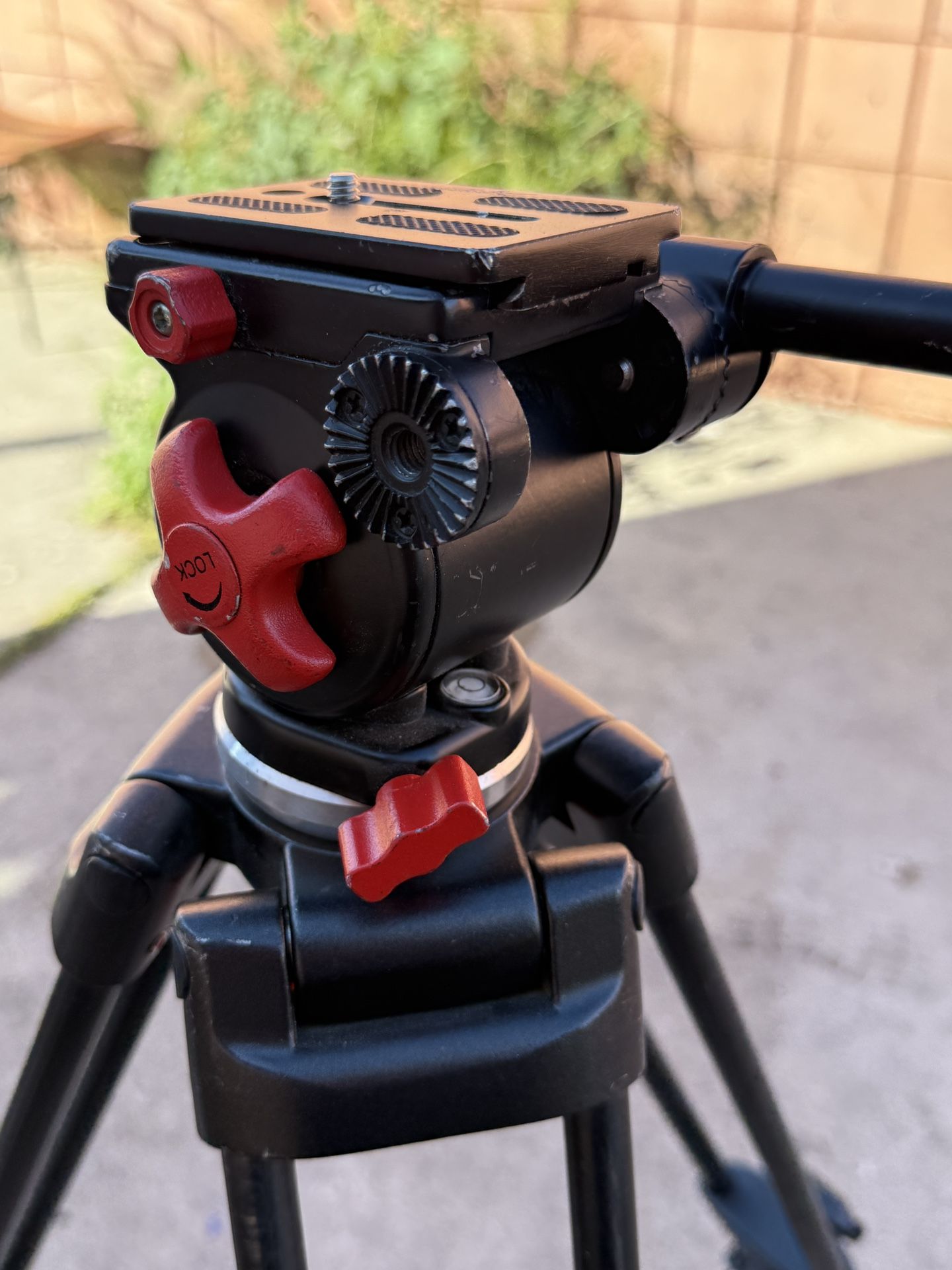 Cartoni Focus 8 Red Lock Tripod System
