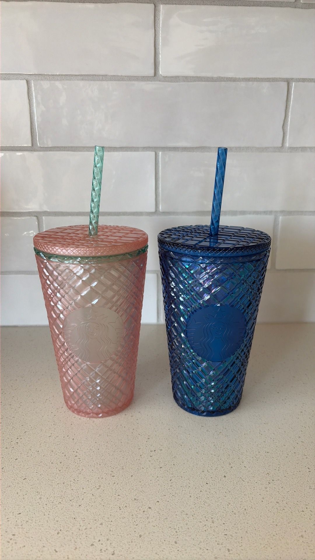 Starbucks (2) Jeweled Tumbler 16oz
