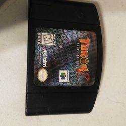 SELLING NINTENDO 64 GAME,,,TUROK 2