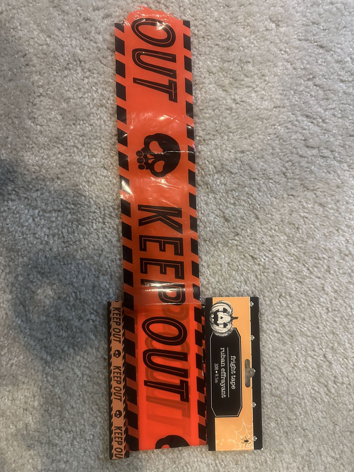 Halloween Keep Out Sign