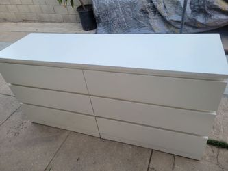 Ikea MALM 6 drawer dresser