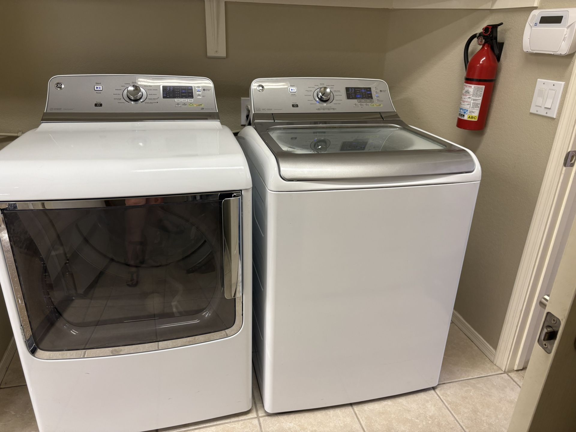 GE Cleanspeak Washer And Dryer