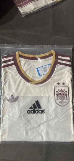 Spain Away White Jersey 2026 Size M