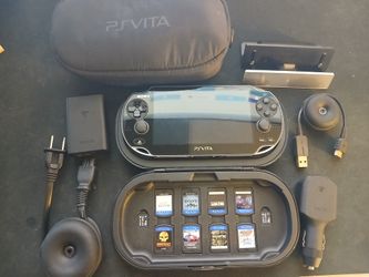 PlayStation Vita PCH-1001 OLED Bundle & 8 Games