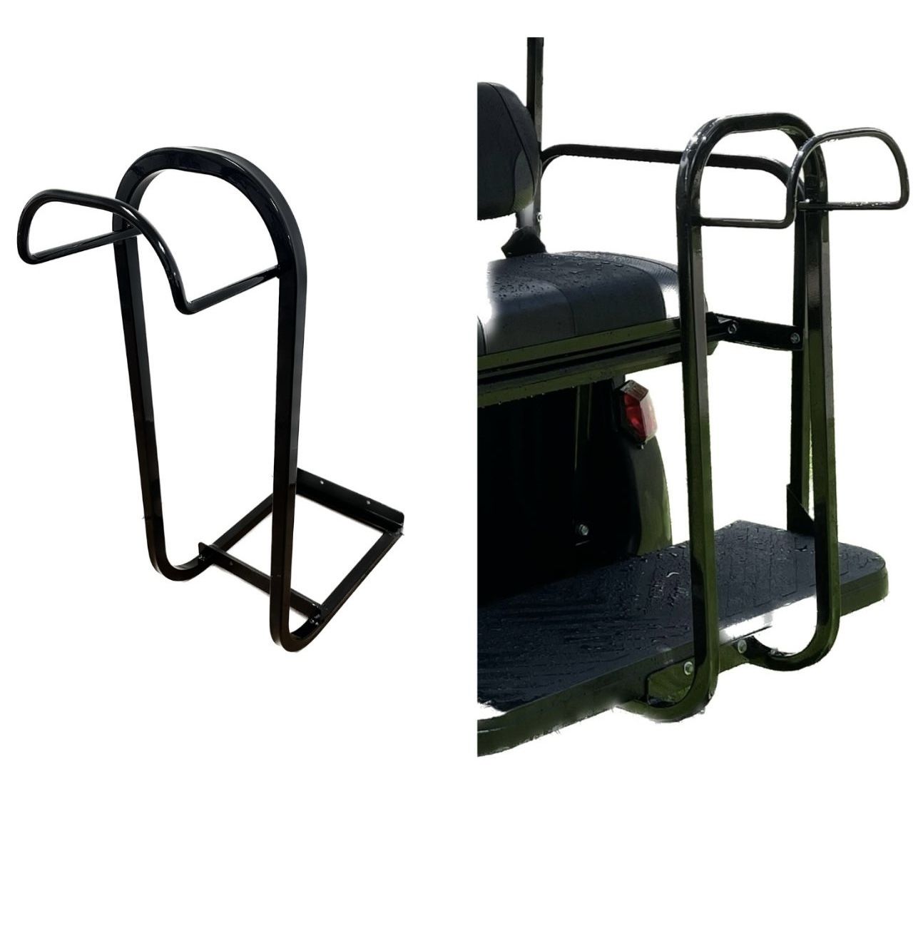 Safety Grab Bar With Beach Chair Holder