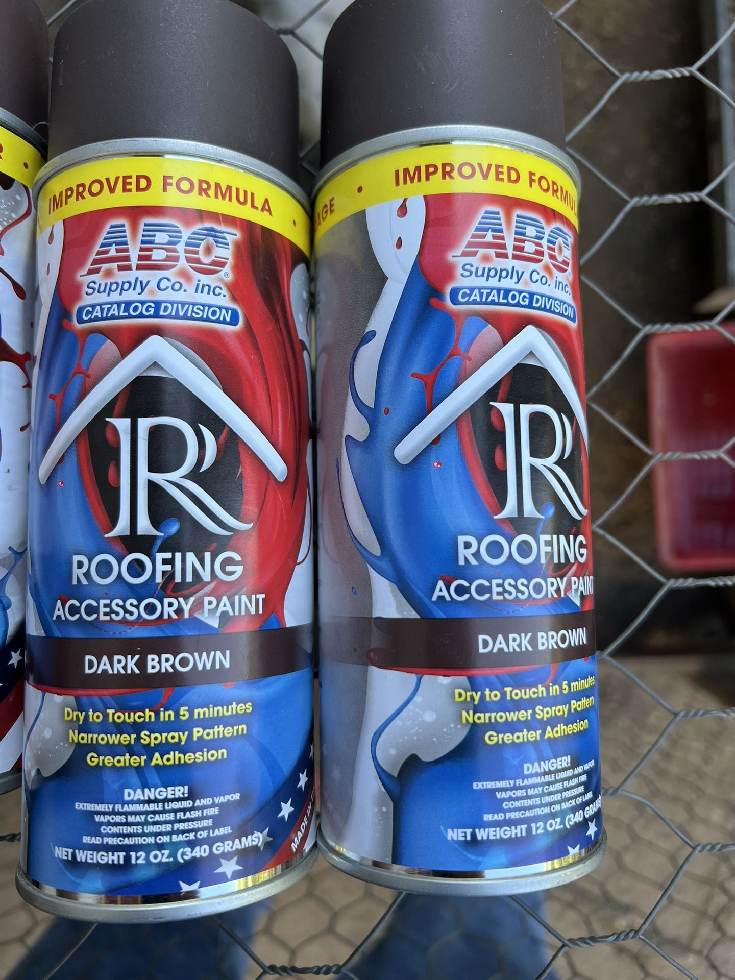 12 oz. Dark Brown Roof Accessory Aerosol Spray Paint
