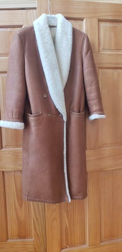 Sawyer of Napa vintage, Spring Lambskin, shearling coat.