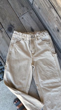 Beige cargo jeans