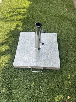 66LBS Granite Square Umbrella Base Stand Color: grey