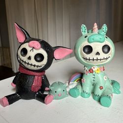 Skull Animal Sculptures 