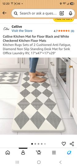 NEW floor mats cushioned
