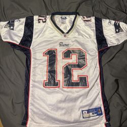Tom Brady Patriots Jersey Youth Large