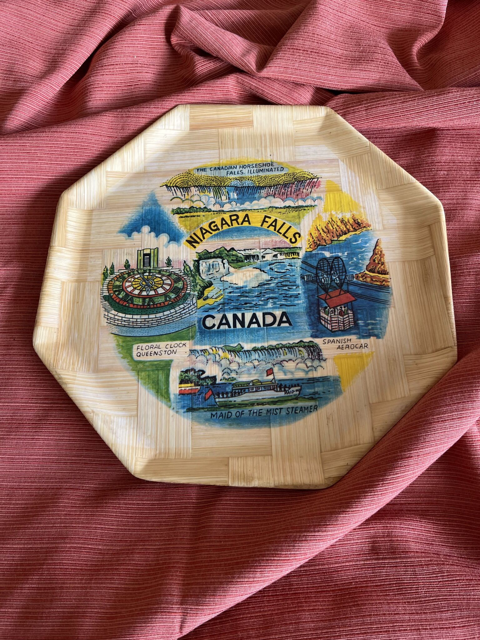 Vintage Niagara Falls/Canada Tray