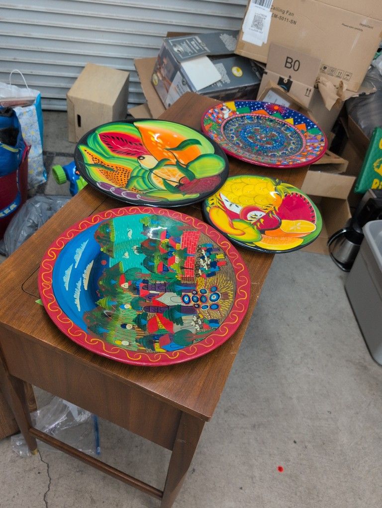 Mexican Pottery Plates