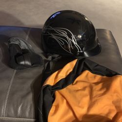 Harley Davidson Woman Helmet Like New  