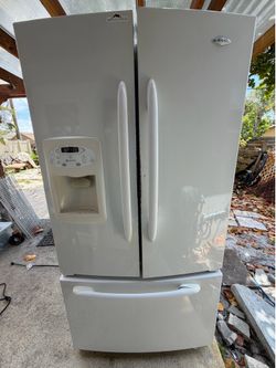 Maytag 25 cf refrigerator/freezer
