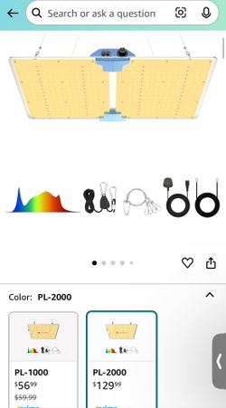 Phlizon PL2000 Plant LED Grow Light