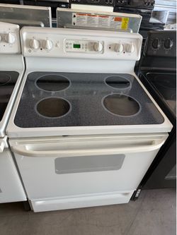 30” Ge electric stove oven range