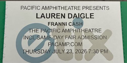 Lauren Daigle tix (2)