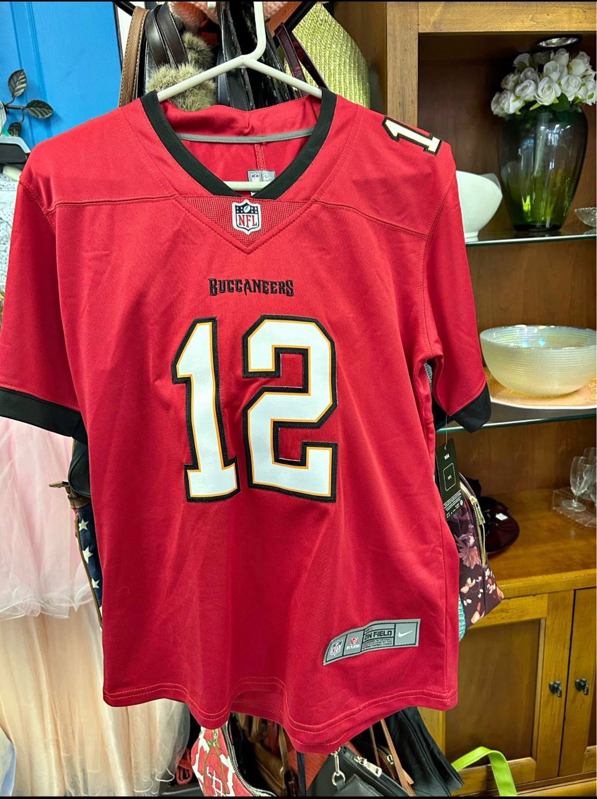 Tom Brady- On Filed- Women’s Xl