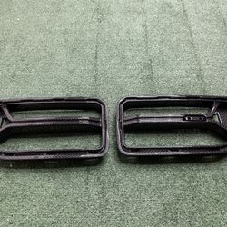 G87 M2 Carbon Fiber CSL Style Upper Grills   
