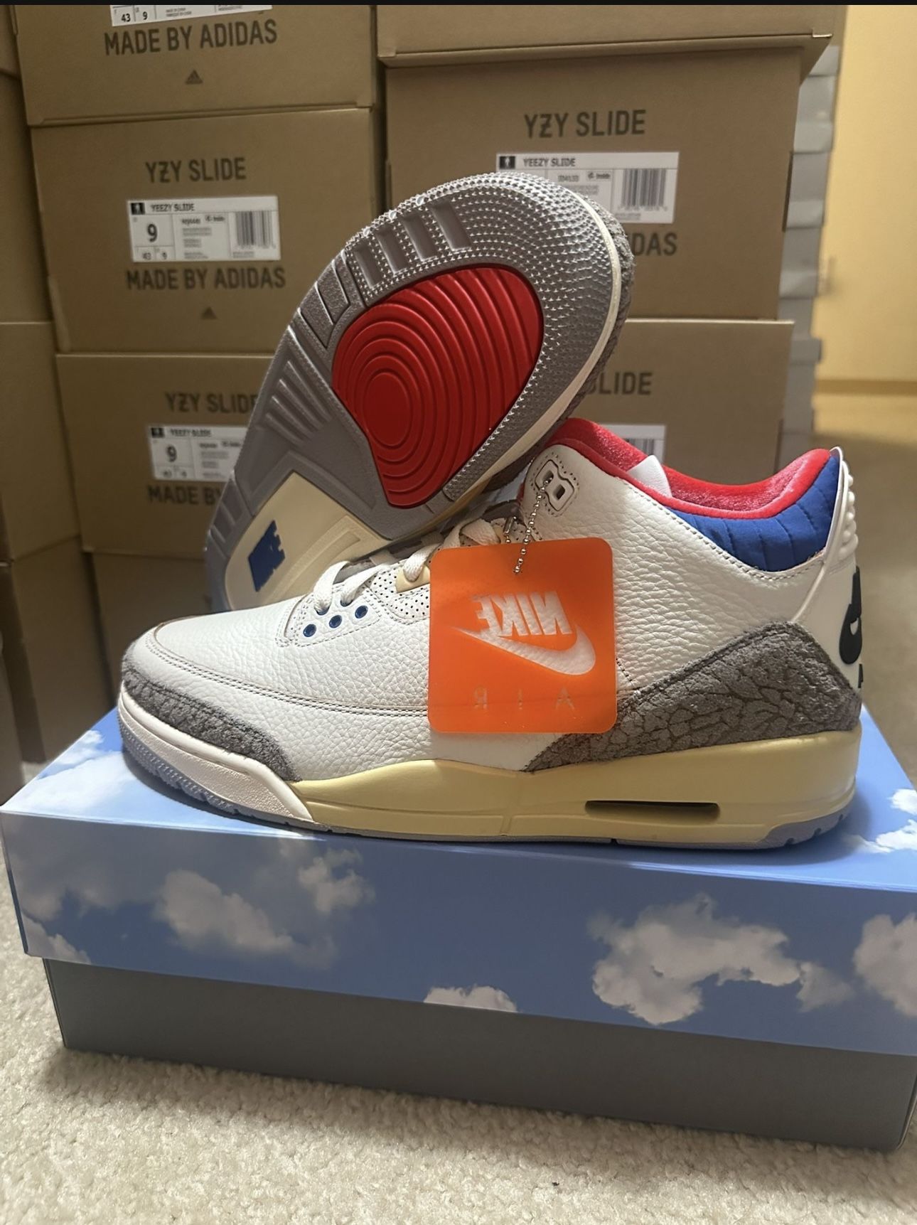 Jordan 3 Retro Seoul 2.0 Men Size 11  Nike Air IB1482-100 Brand New 