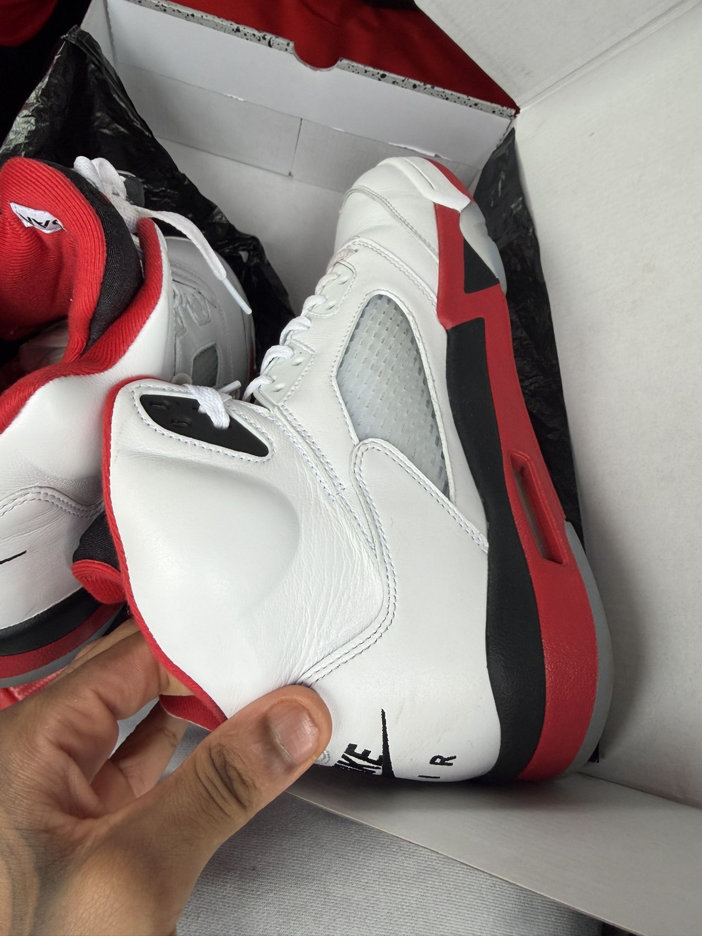 Fire red 5s