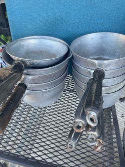 Vintage pots and pans. AS IS. ALL FOR $20 OBO.