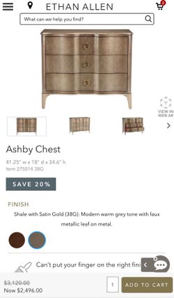 Ethan Allen Ashby Chest