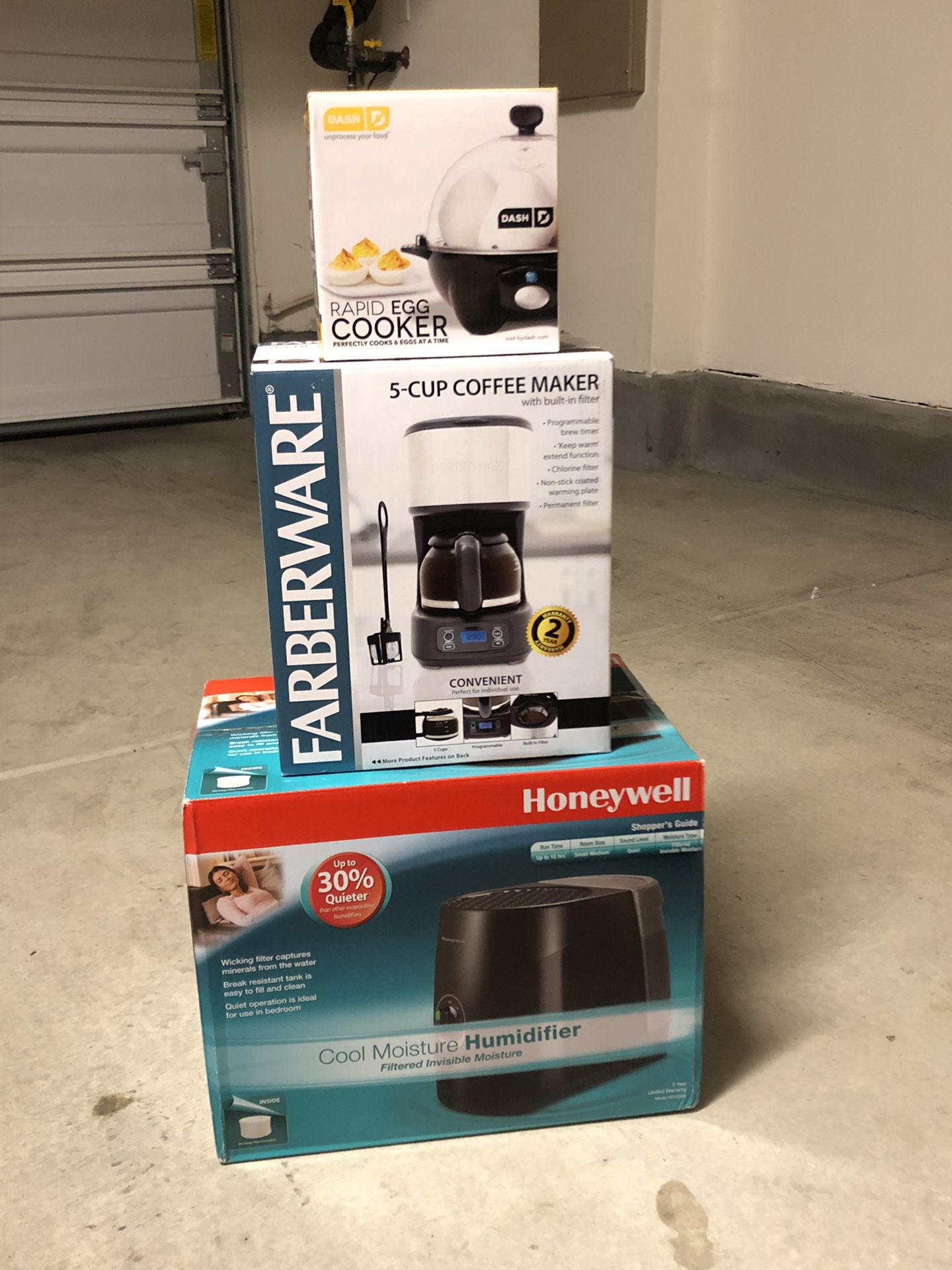 Small Kitchen, Rapid Egg Cooker, Coffee Maker, Humidifier