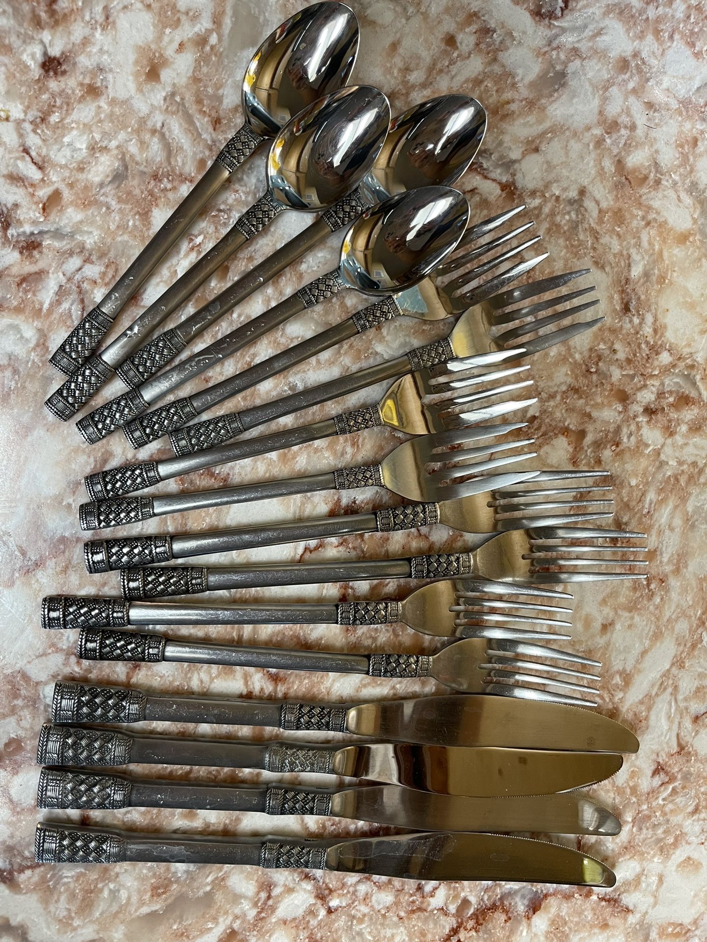 Vintage 1960’s Flatware Stainless Steel Made In Japan 