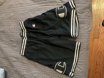 Grey Champion basketball shorts