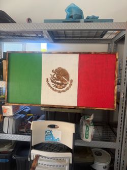 Hand made Mexican flag