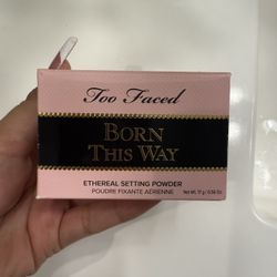 Too faced