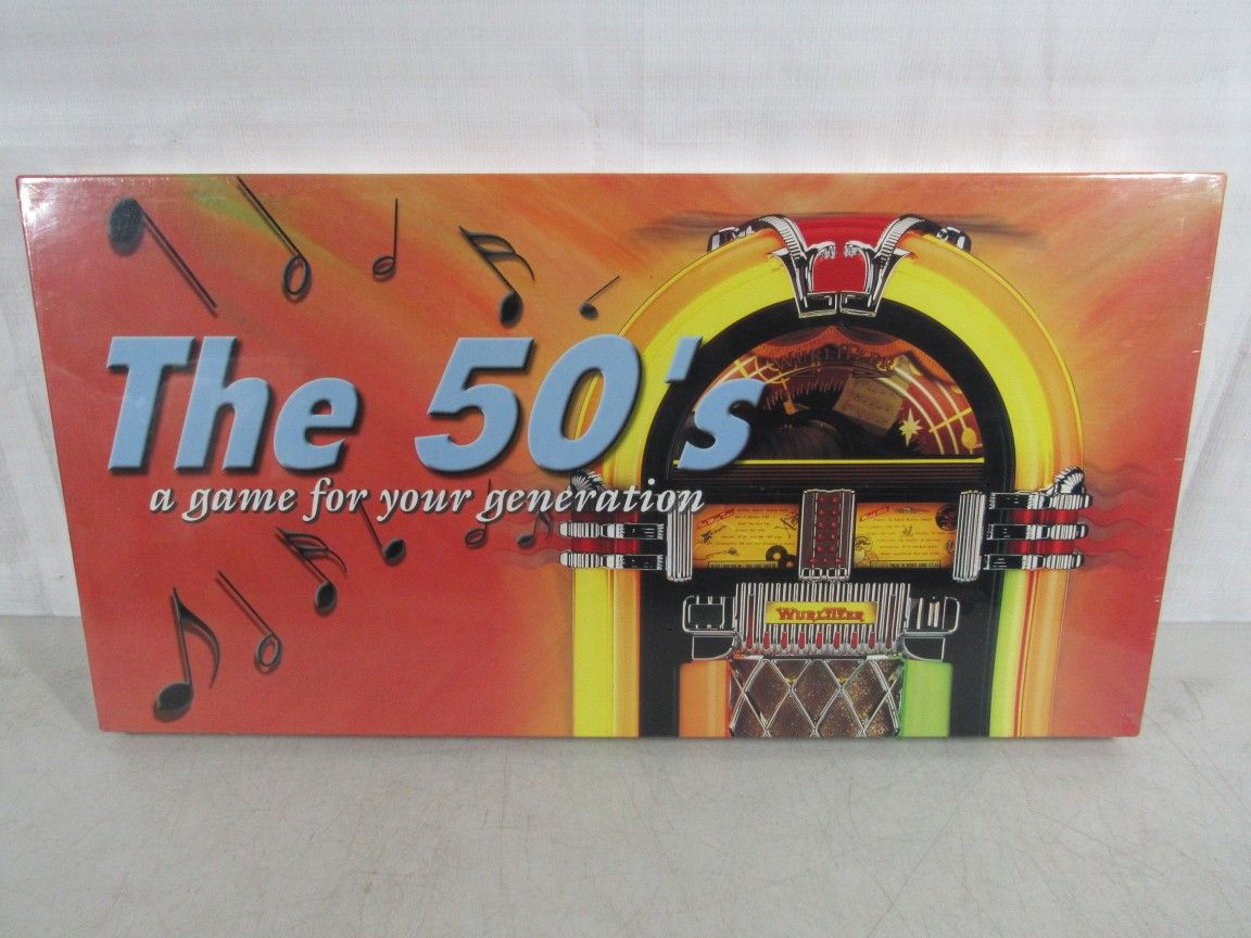 The 50's Board Game ~ A Game for Your Generation~New & Factory Sealed!