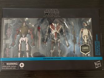 Star Wars The Black Series Gaming Greats 6" MagnaGuard, Super Battle Droid, and Battle Droid Exclusive Action Figure Three-Pack (Jedi: Survivor)