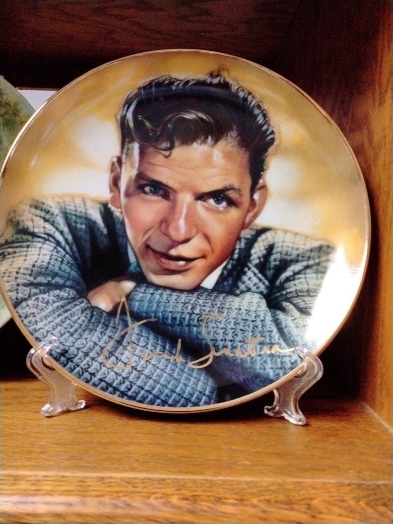 Frank Sinatra Collectible Plate
