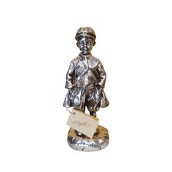 D'Argenta Silver Plated Boy Sculpture 
