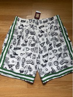 Boston Celtics basketball shorts men’s xl