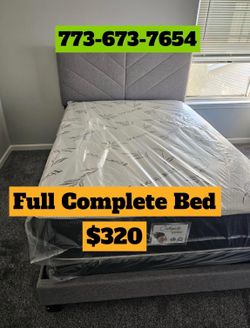 Full complete bed! Ready for delivery