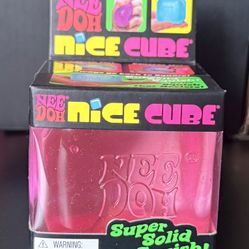 Needoh Pink Nice Cube