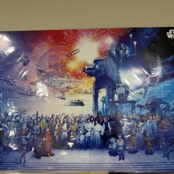Star Wars galaxy Poster