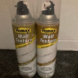 Homax Knockdown Wall Texture Spray – 2 Cans