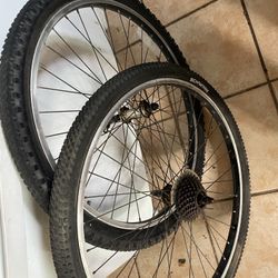 Mountain Bicycle Tires And Rims 