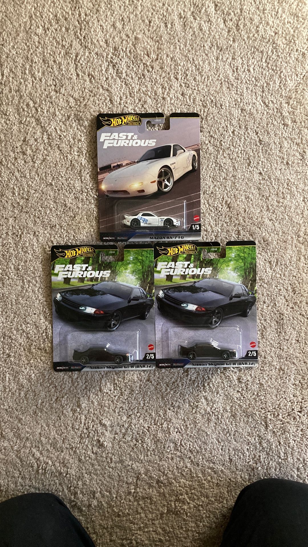 Hot Wheels Premium Fast & Furious R32 ‘n Rx7