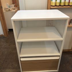 Large Storage Shelf with bottom drawer