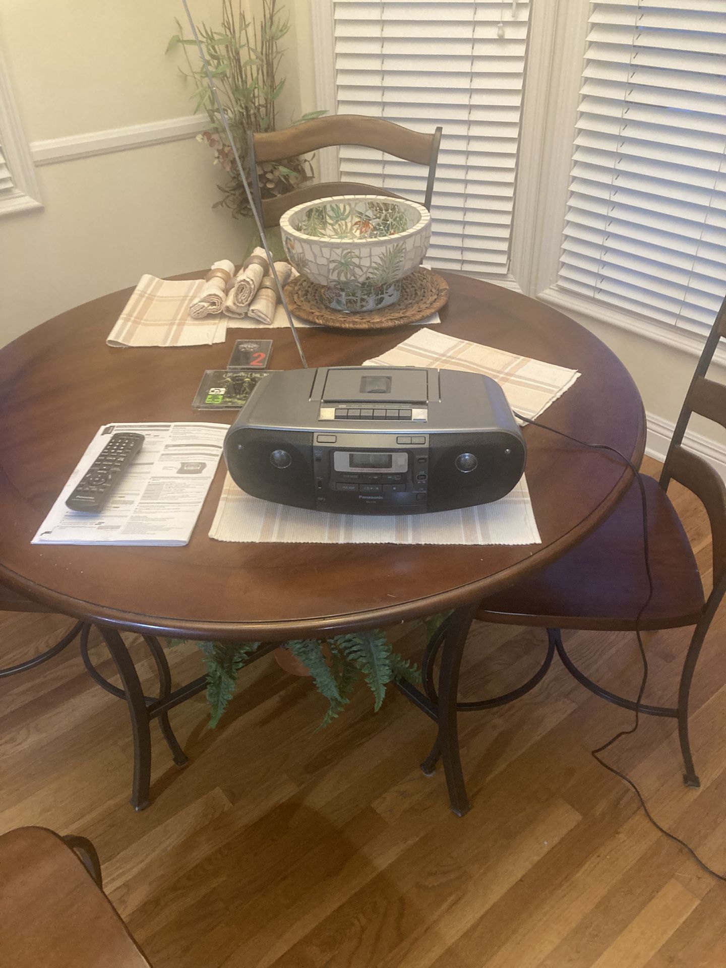Panasonic Boom Box-portable Tape/cd/radio